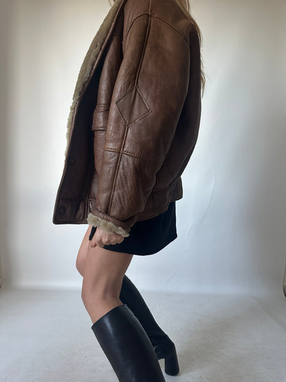 Brown perfect Shearling