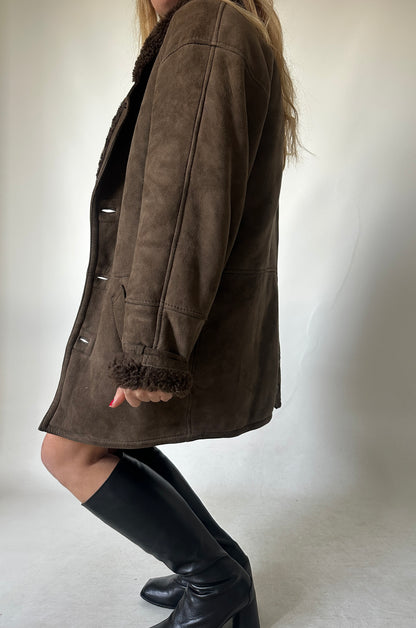 Chocolate passpartour Shearling