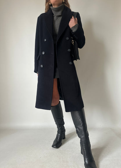 Perfect double-breast petite coat