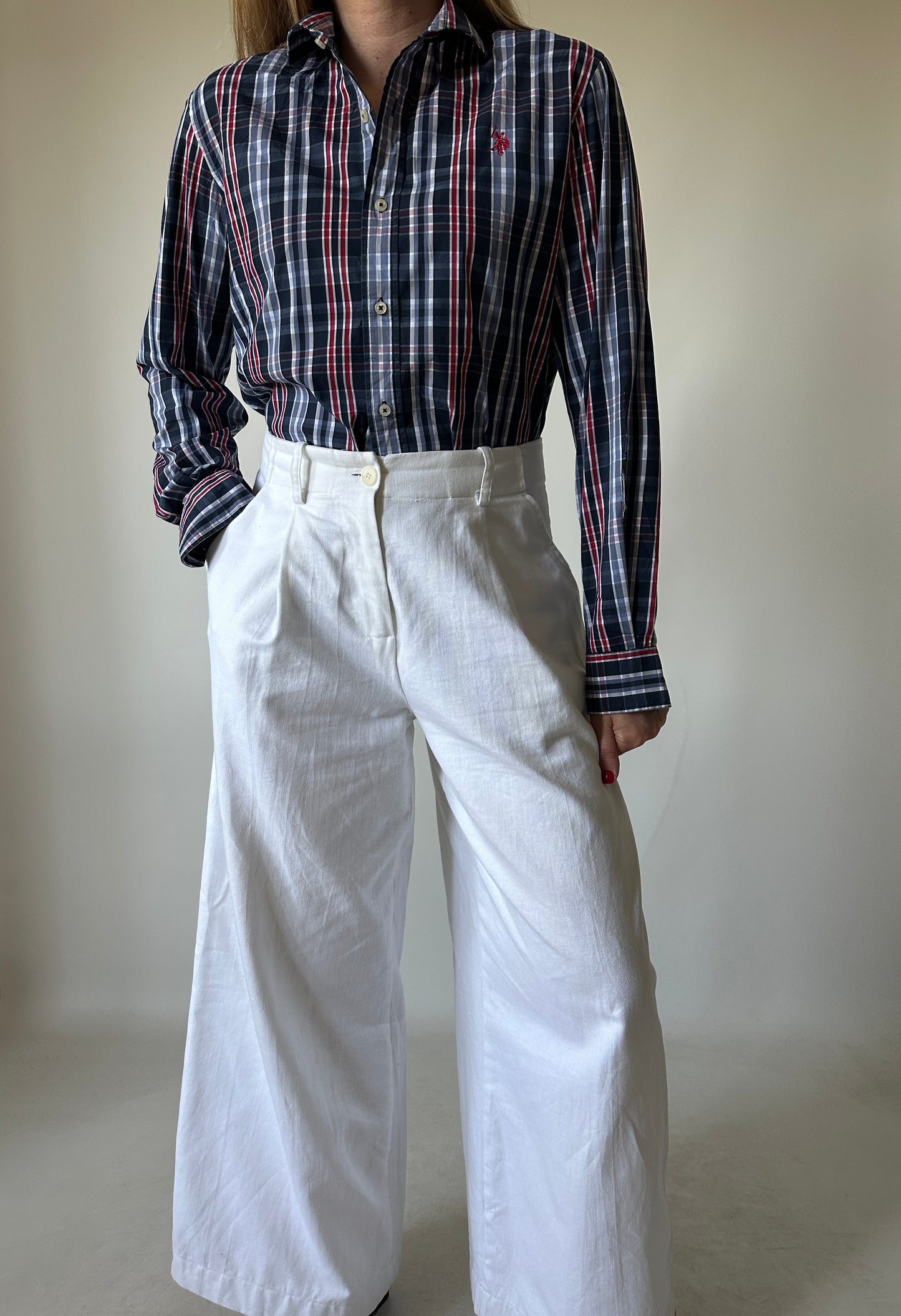 US POLO Assn striped petite shirt