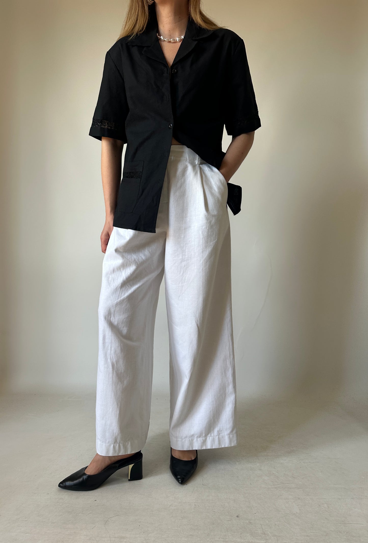 Elegant 100% linen jacket
