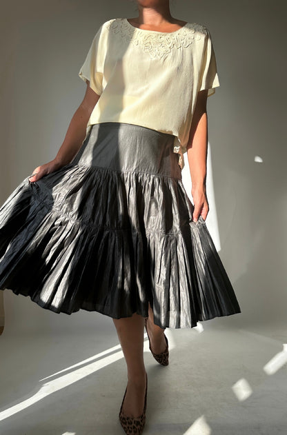 Marella plisse skirt
