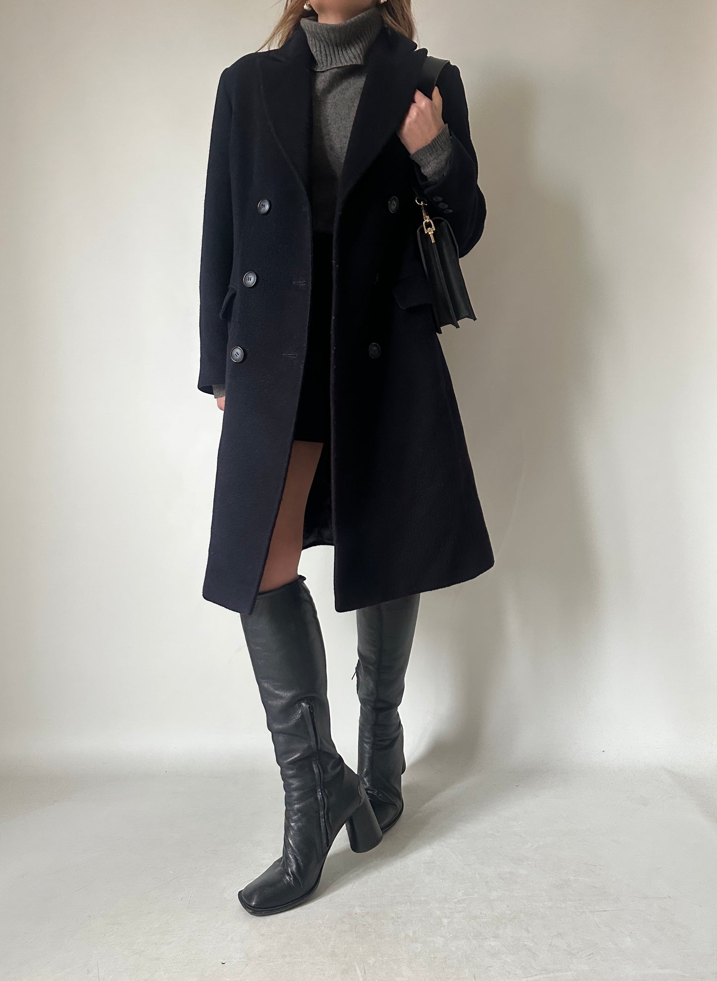 Perfect double-breast petite coat