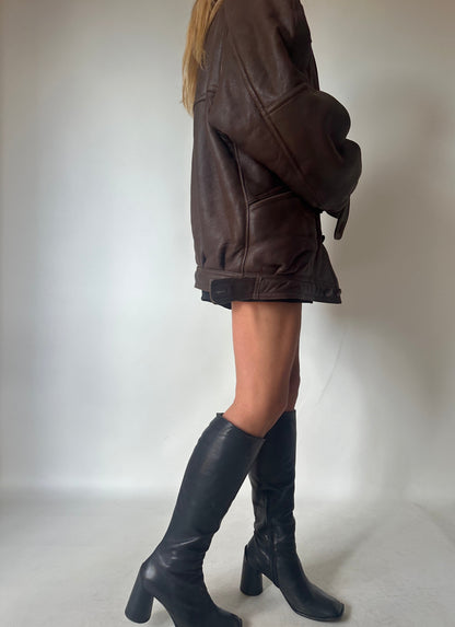 Chocolate beautiful Shearling