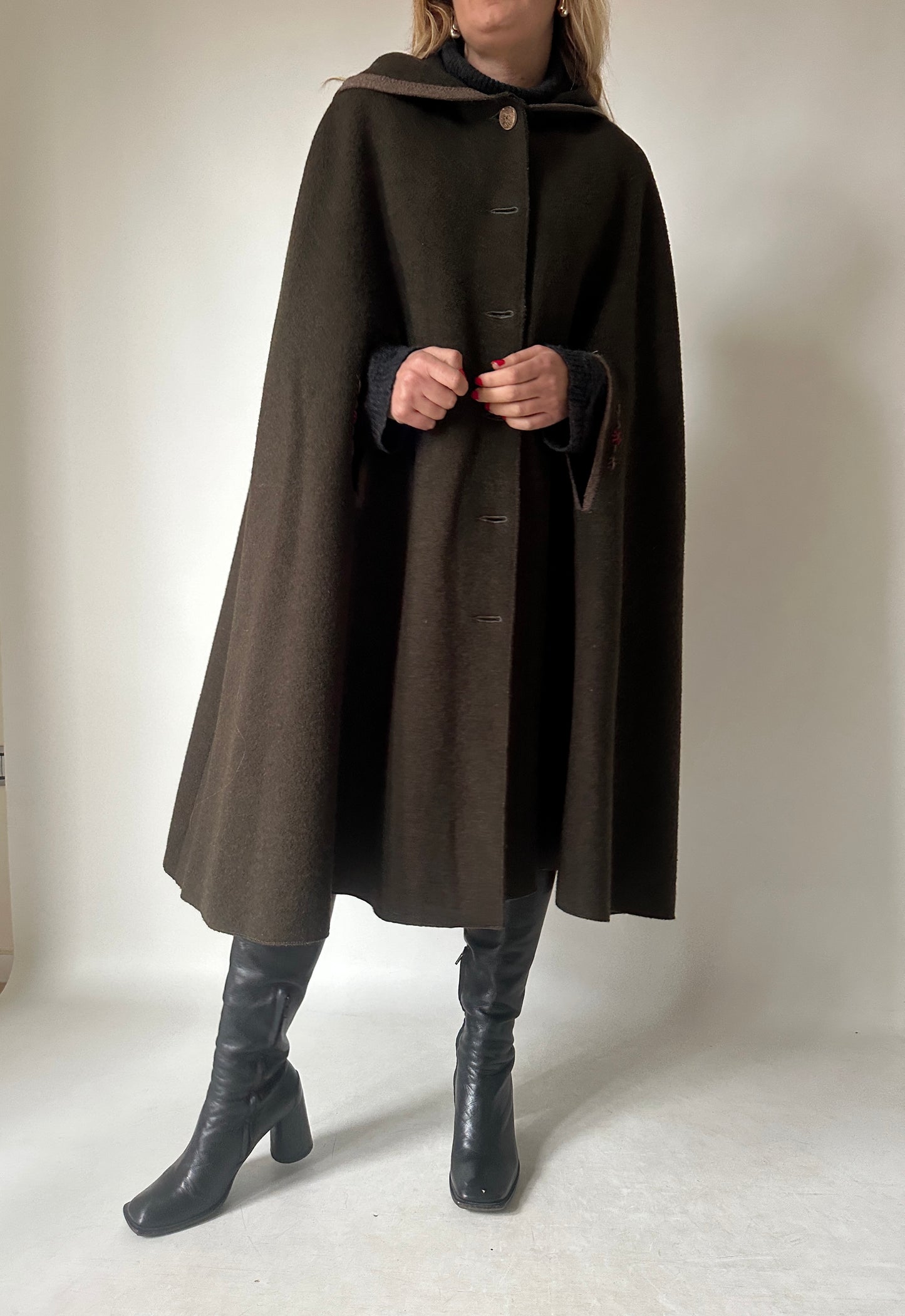 Original Loden poncho