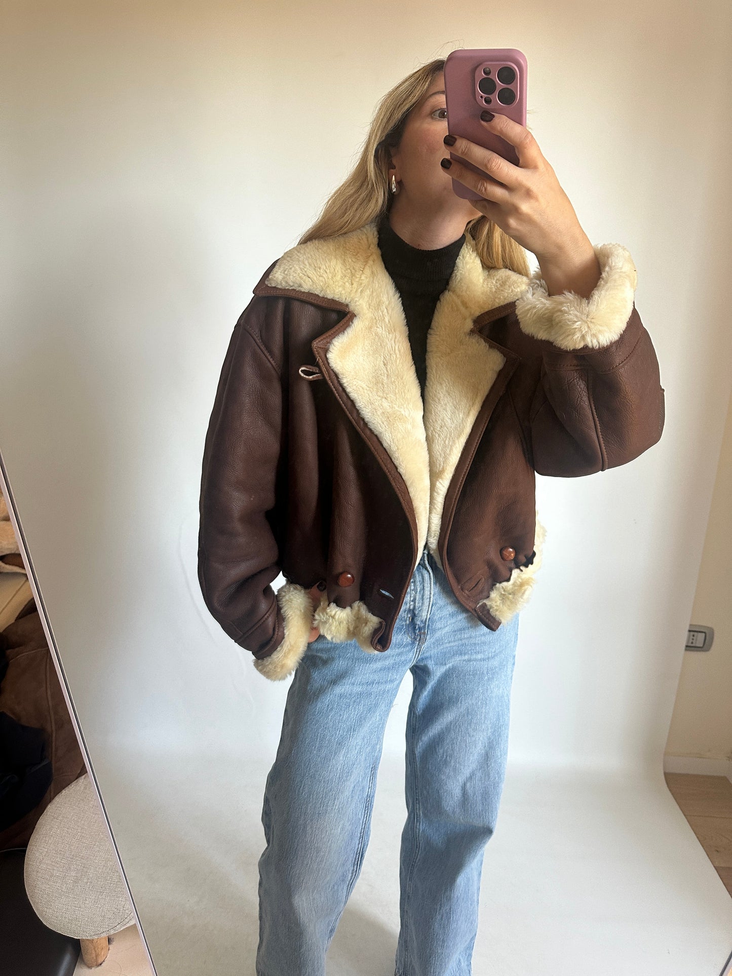Petite chocolate Shearling