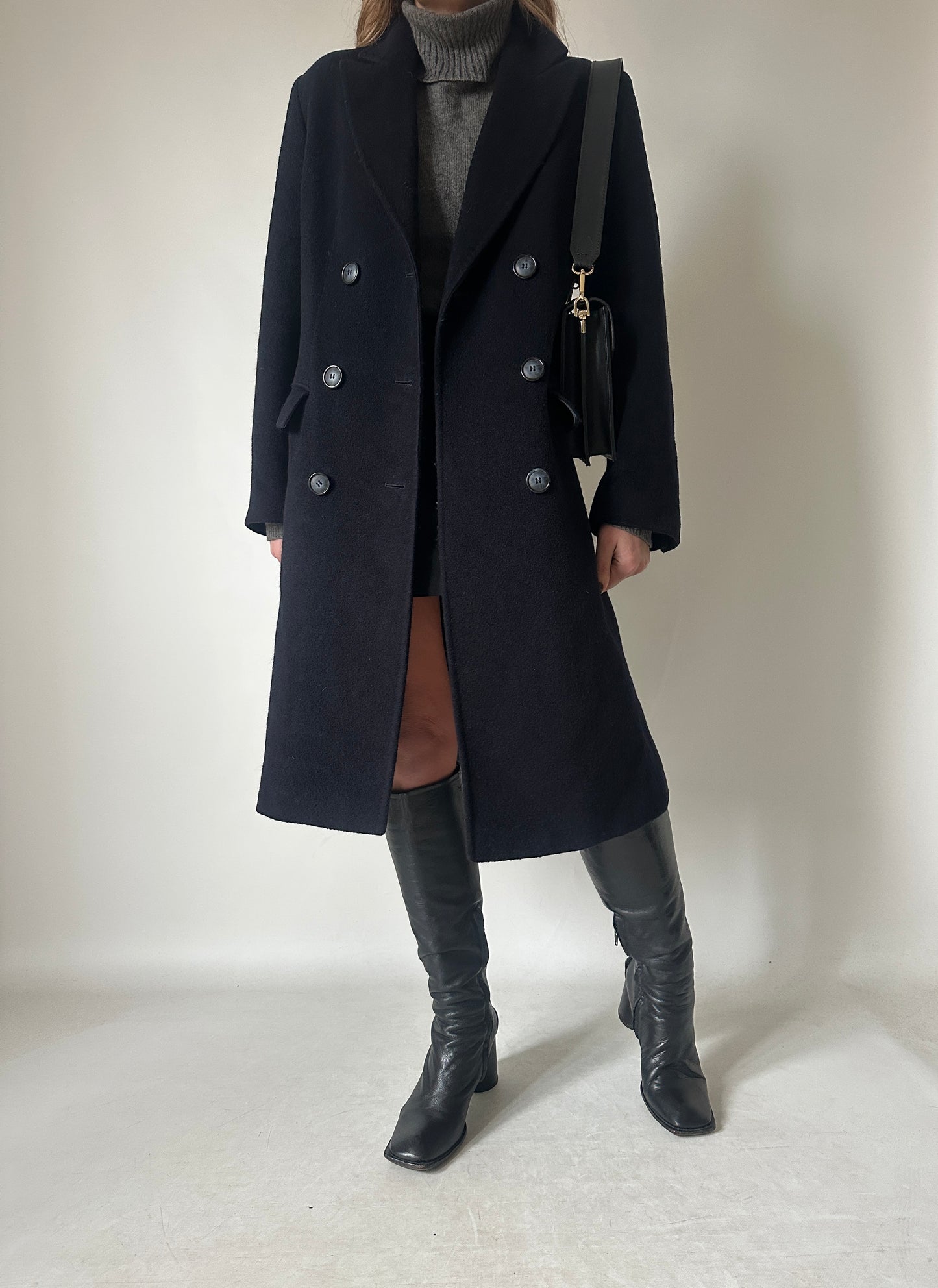 Perfect double-breast petite coat