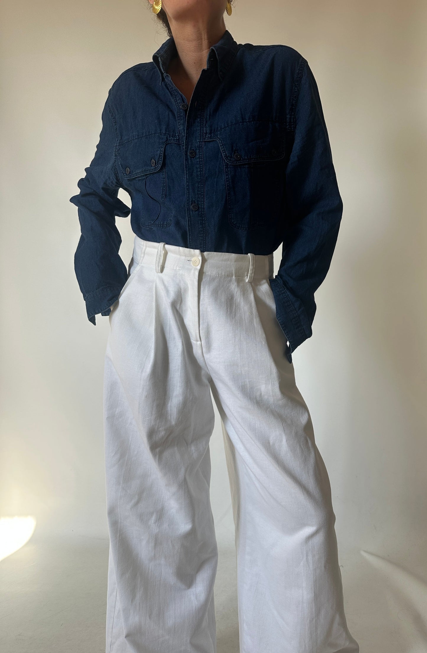 BARBOUR denim shirt