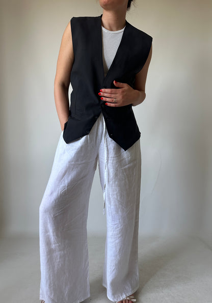 Gilet cool in fresco lana