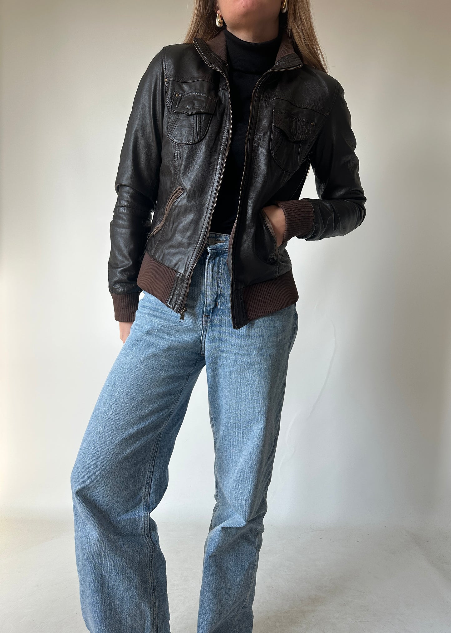 Chocolate petite bomber