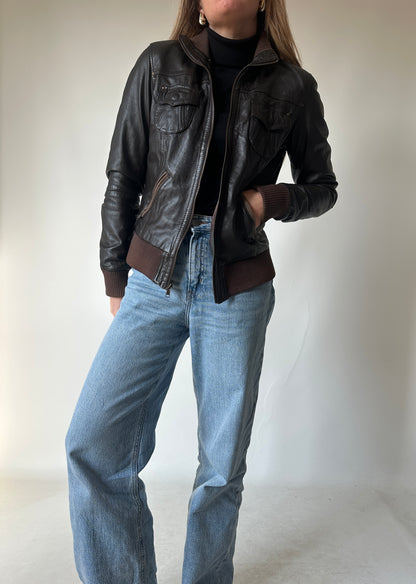 Chocolate petite bomber