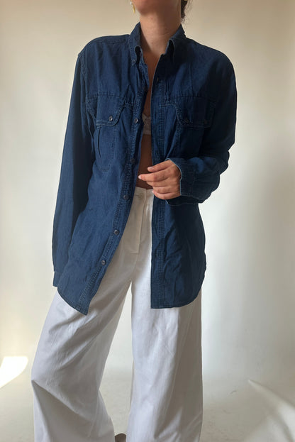 BARBOUR denim shirt