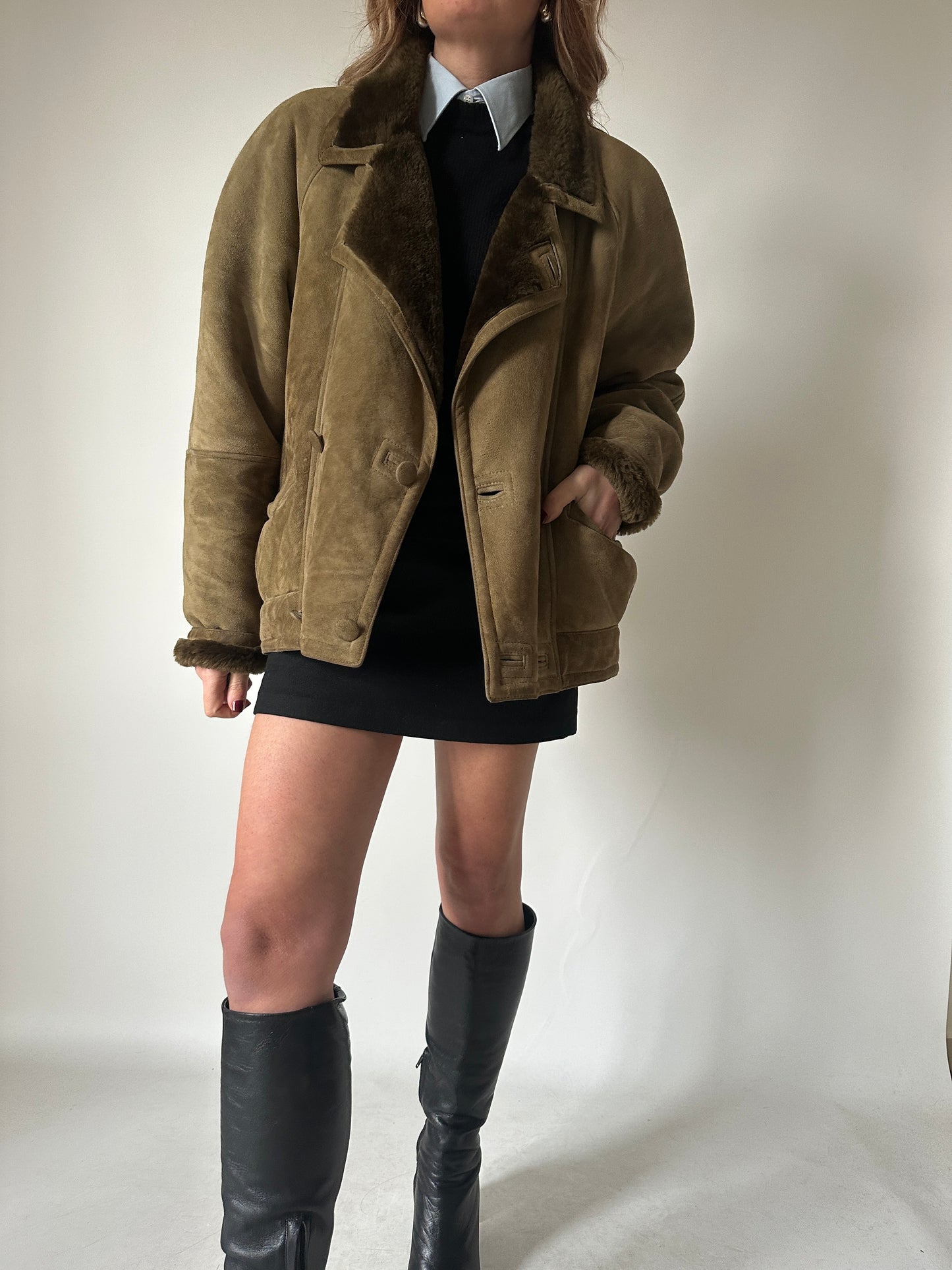 Verdone petite Shearling