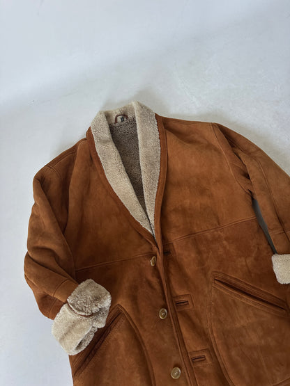 Caramel original suede Shearling