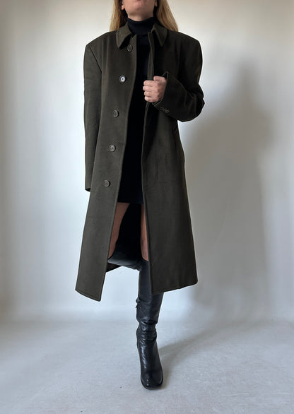 Zegna genderless wool and cachemire coat