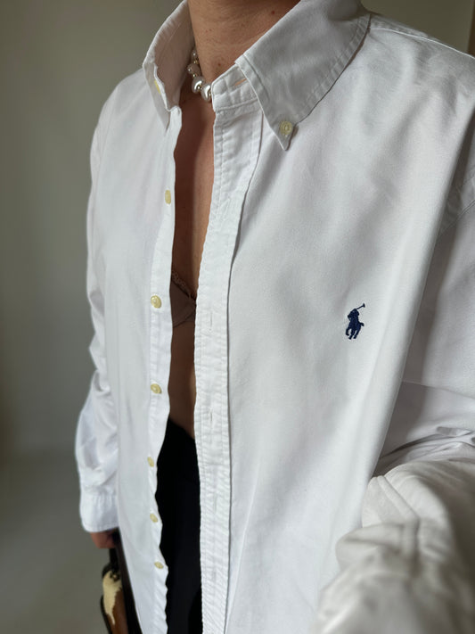 RALPH LAUREN essential white shirt
