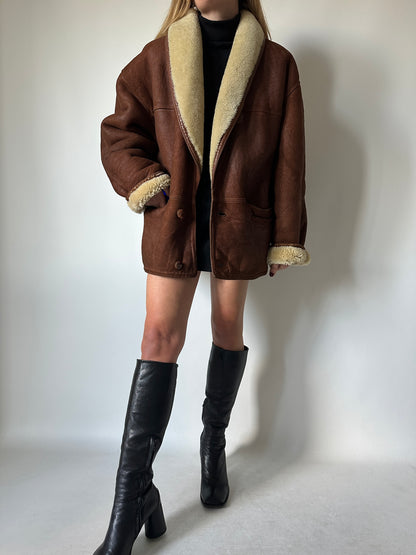 Brown perfect Shearling