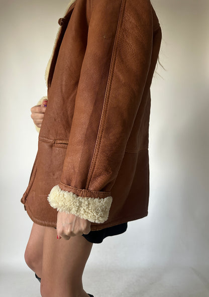 Perfect caramel Shearling