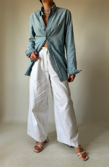 RALPH LAUREN petite denim shirt