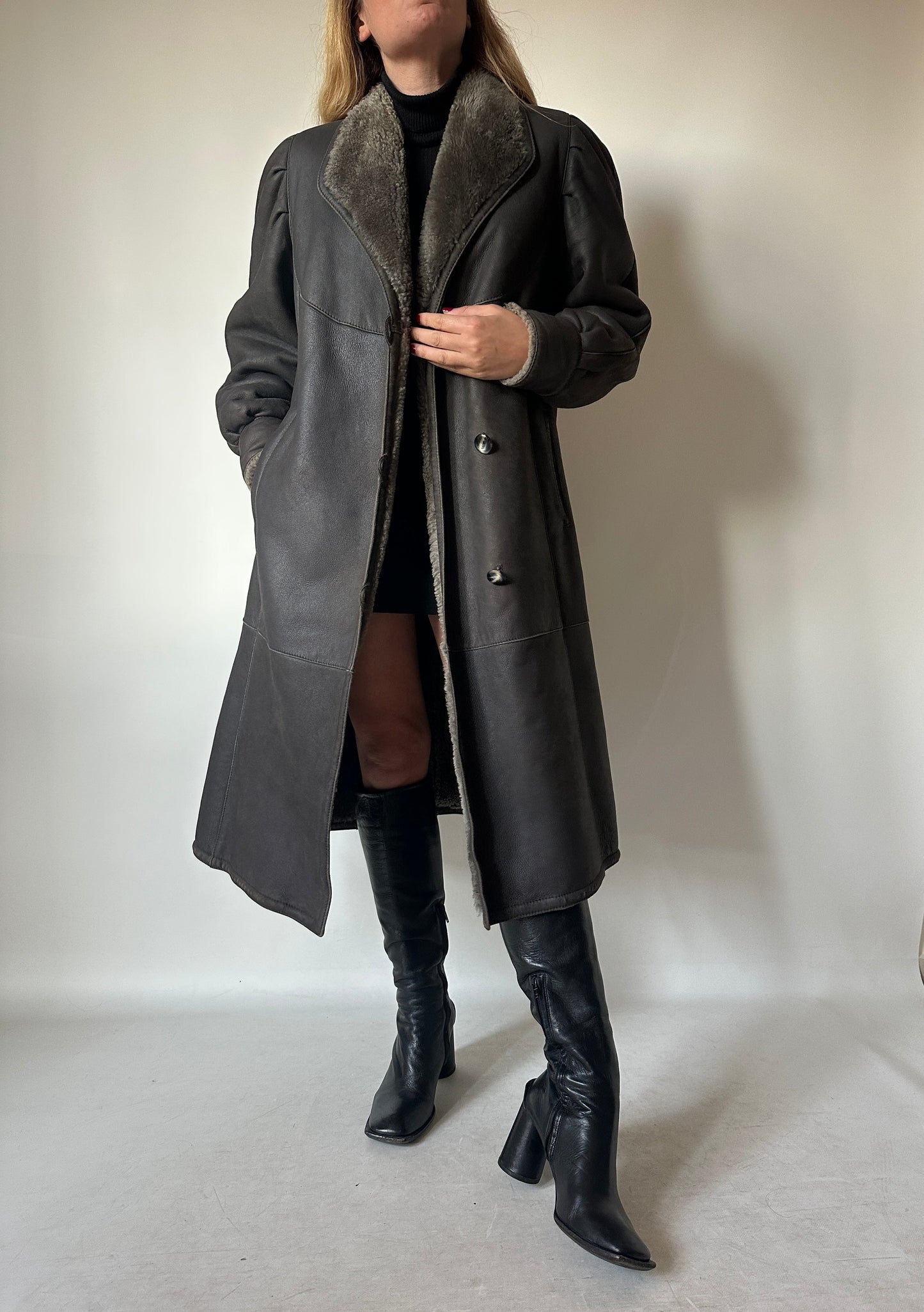 Unique long original Shearling