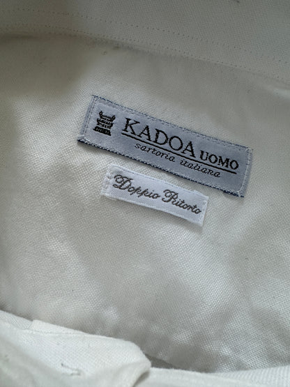 Essential oversize white shirt