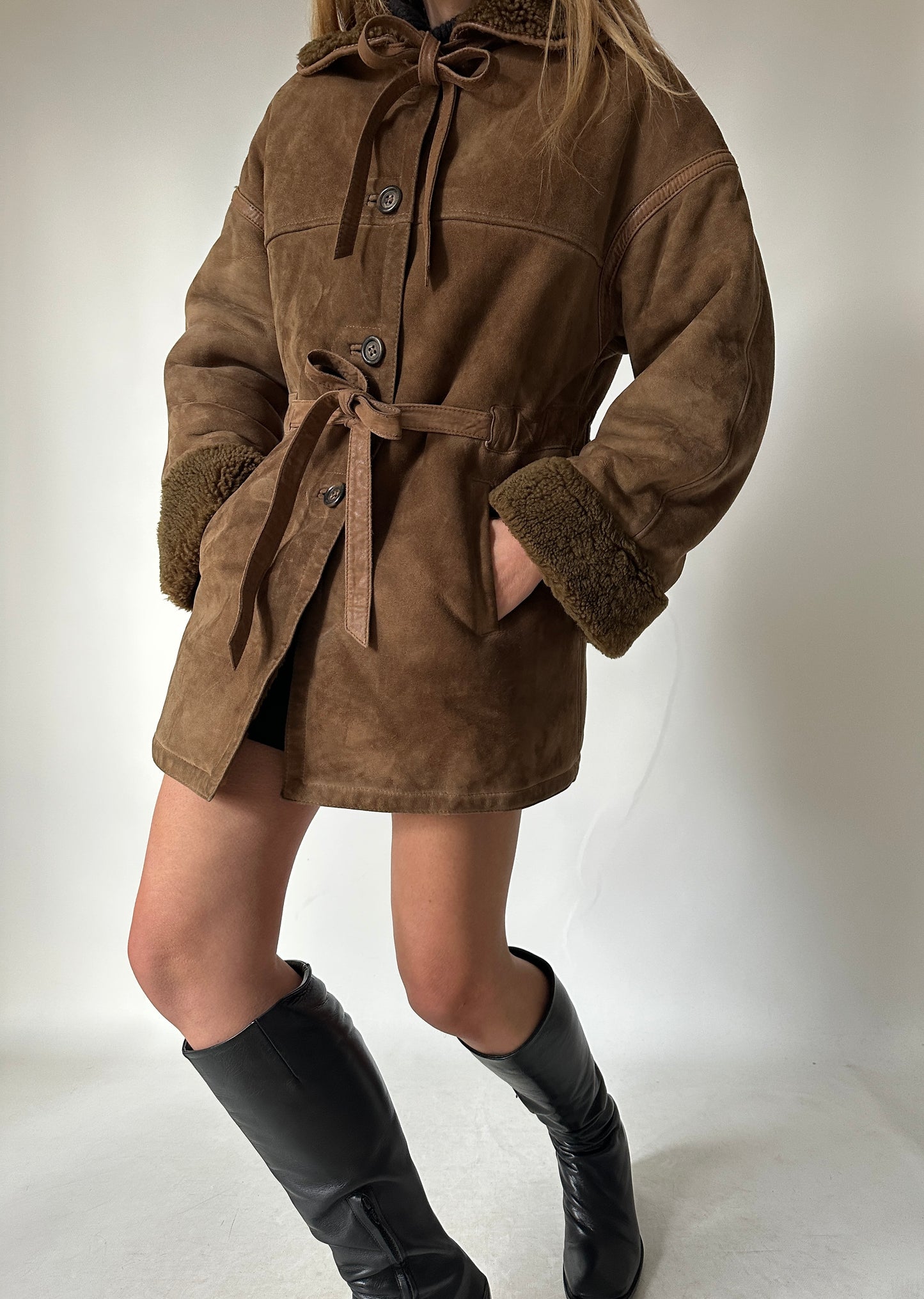 Chic petite Shearling