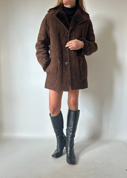 Chocolate cool Shearling