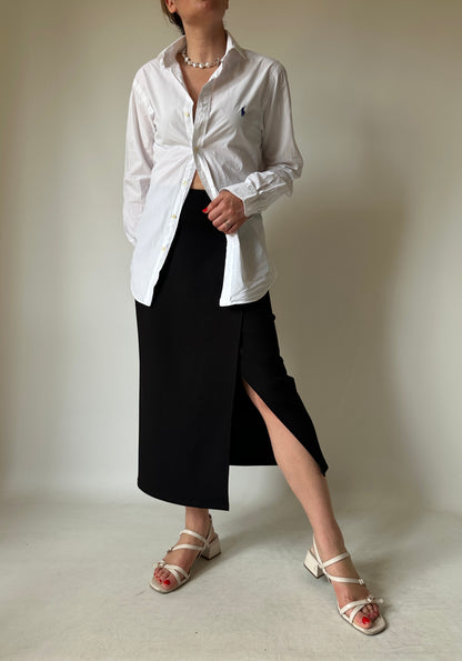 RALPH LAUREN white petite shirt