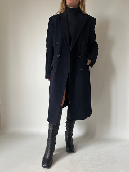 The Frankie extra long wool coat