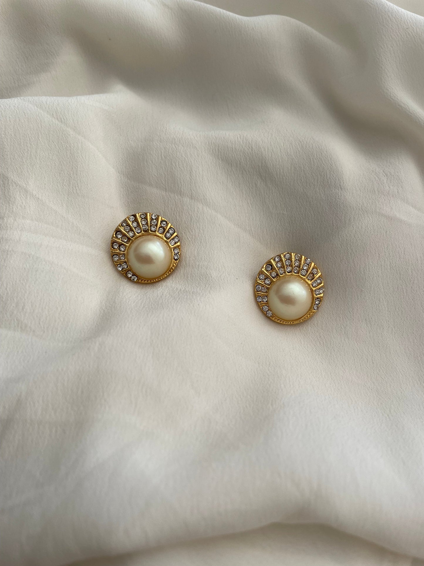 Orecchini perla e brillanti