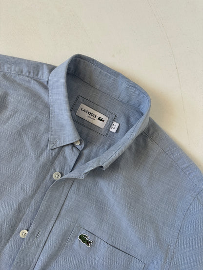 LA COSTE light blue petite shirt