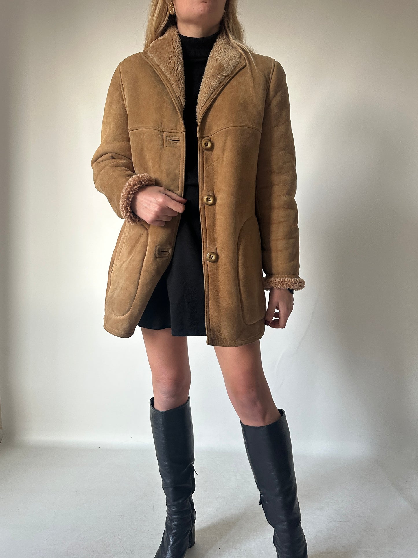Honey petite Shearling