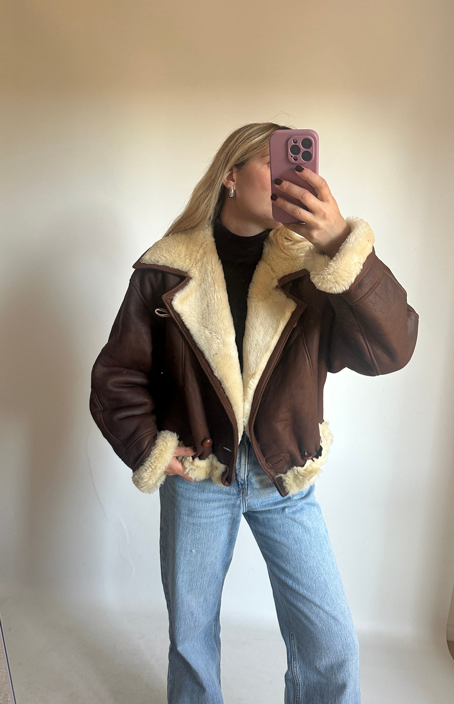 Petite chocolate Shearling