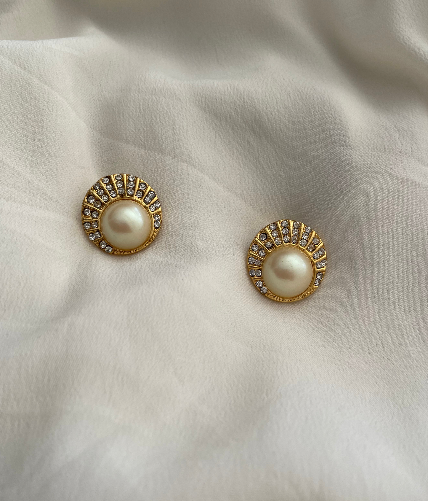 Orecchini perla e brillanti