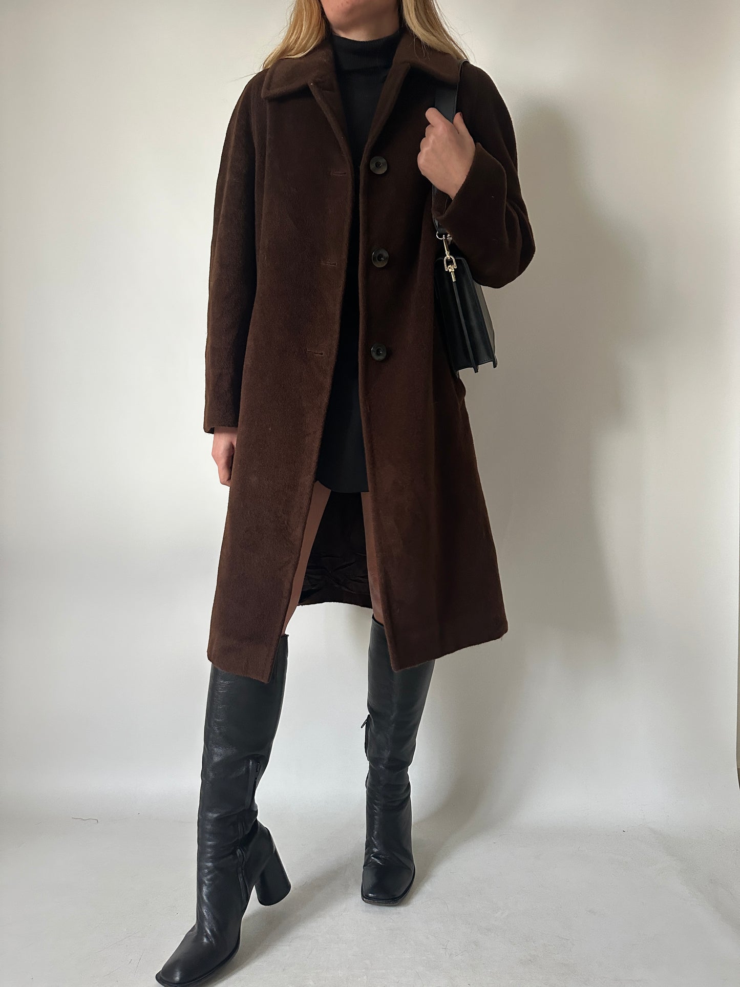 Pure merinos chocolate coat
