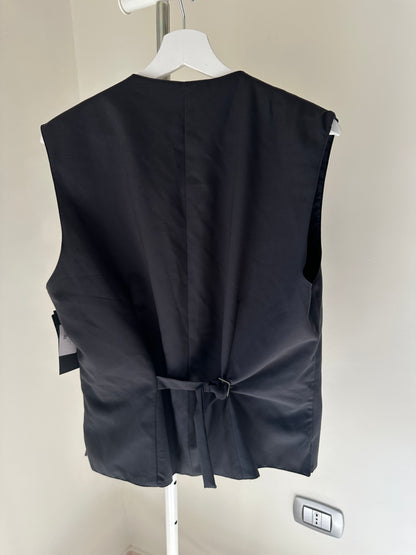 Gilet cool in fresco lana