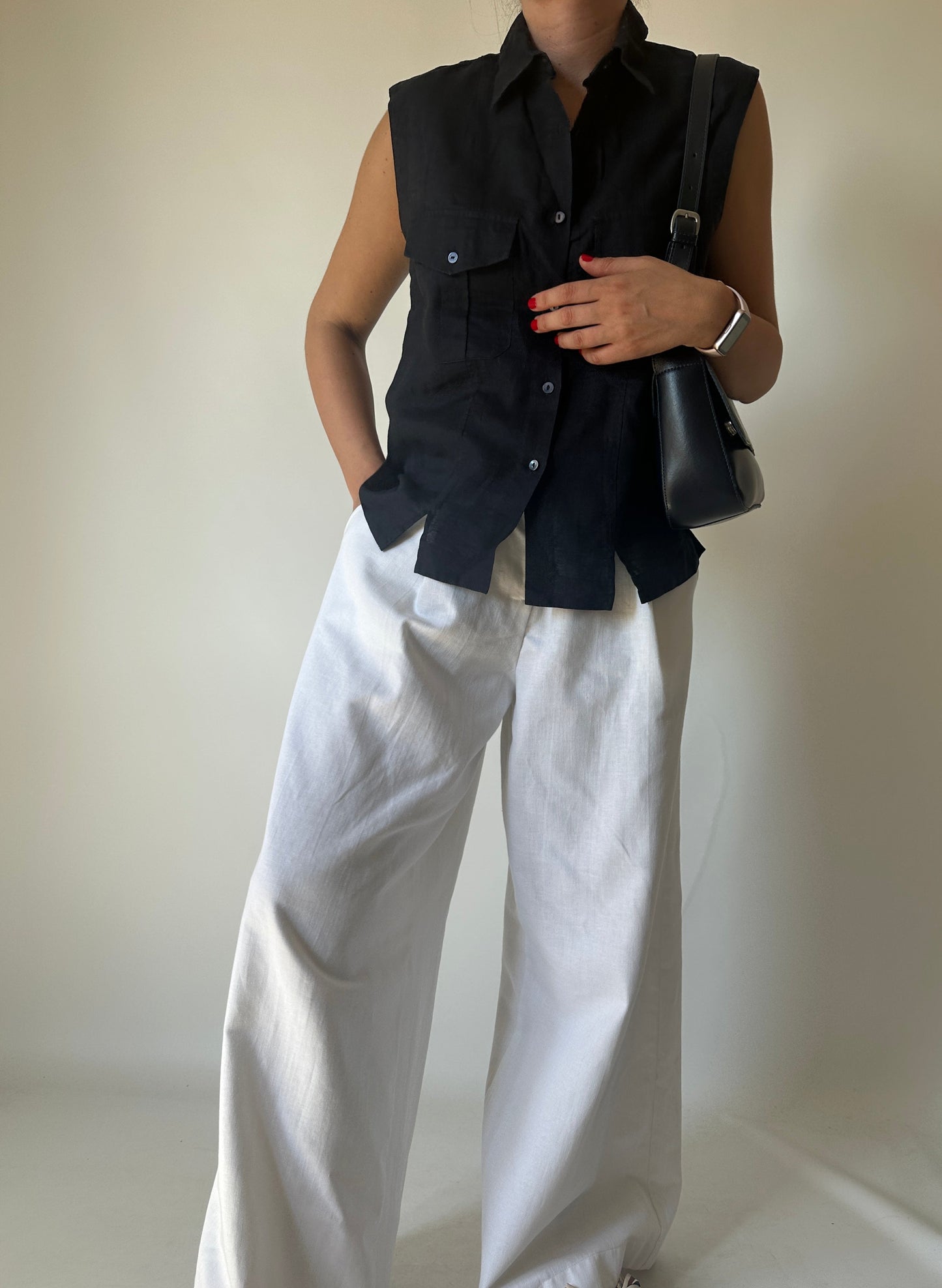 BLUNAUTA pure linen shirt