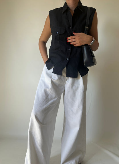 BLUNAUTA pure linen shirt