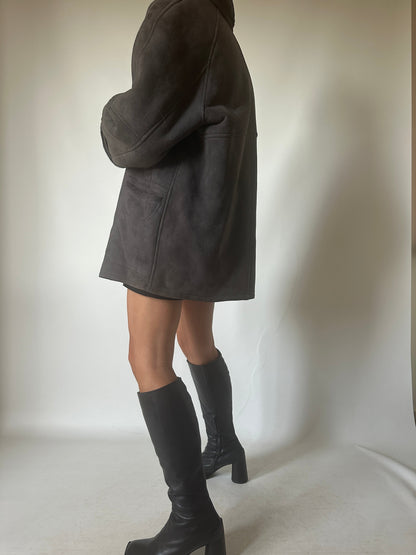 Antracite perfect Shearling
