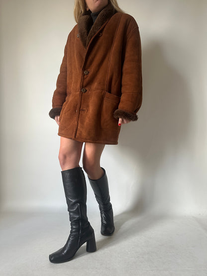 Shearling perfetto cioccolato