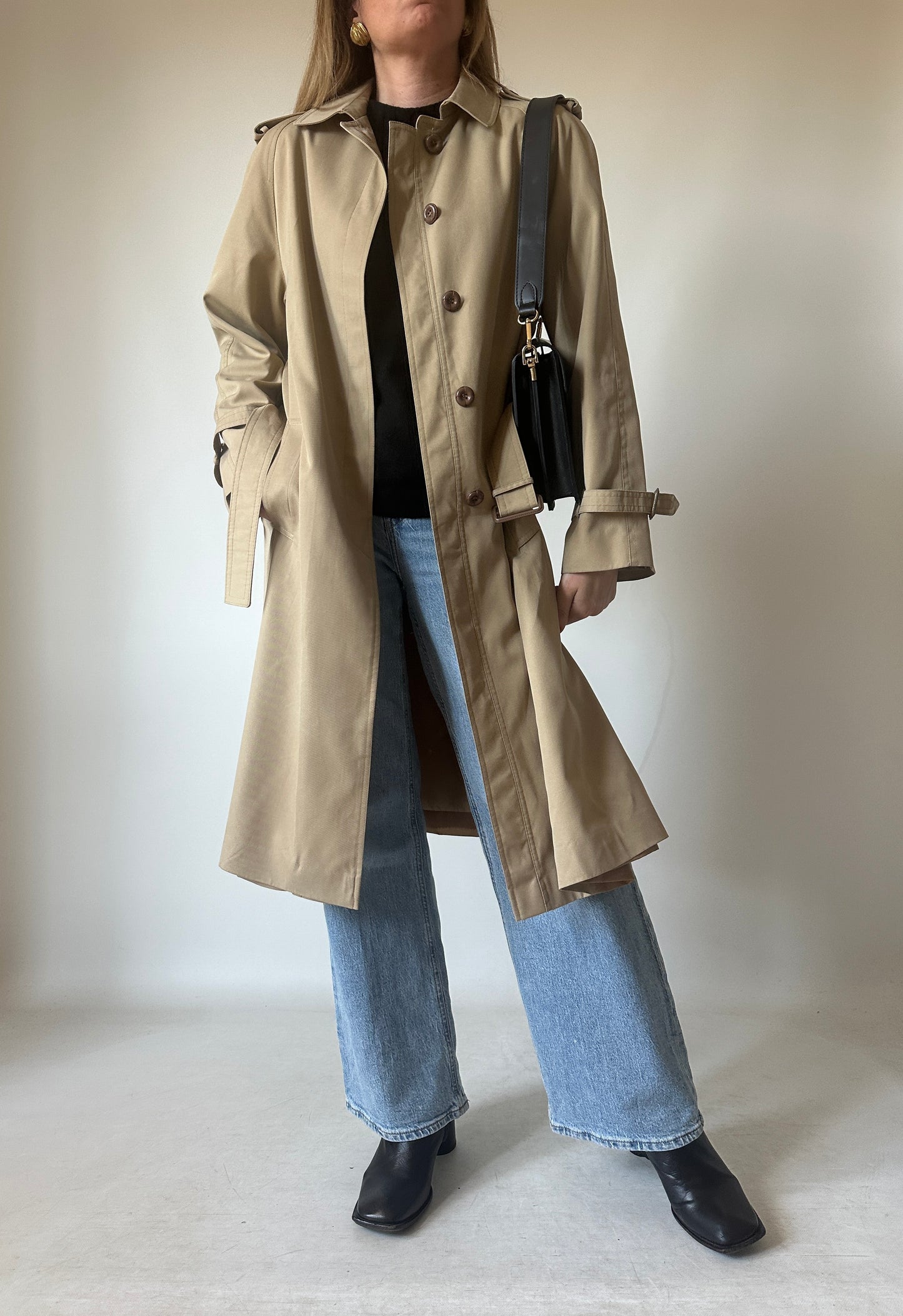 Camel passpartour spring trench