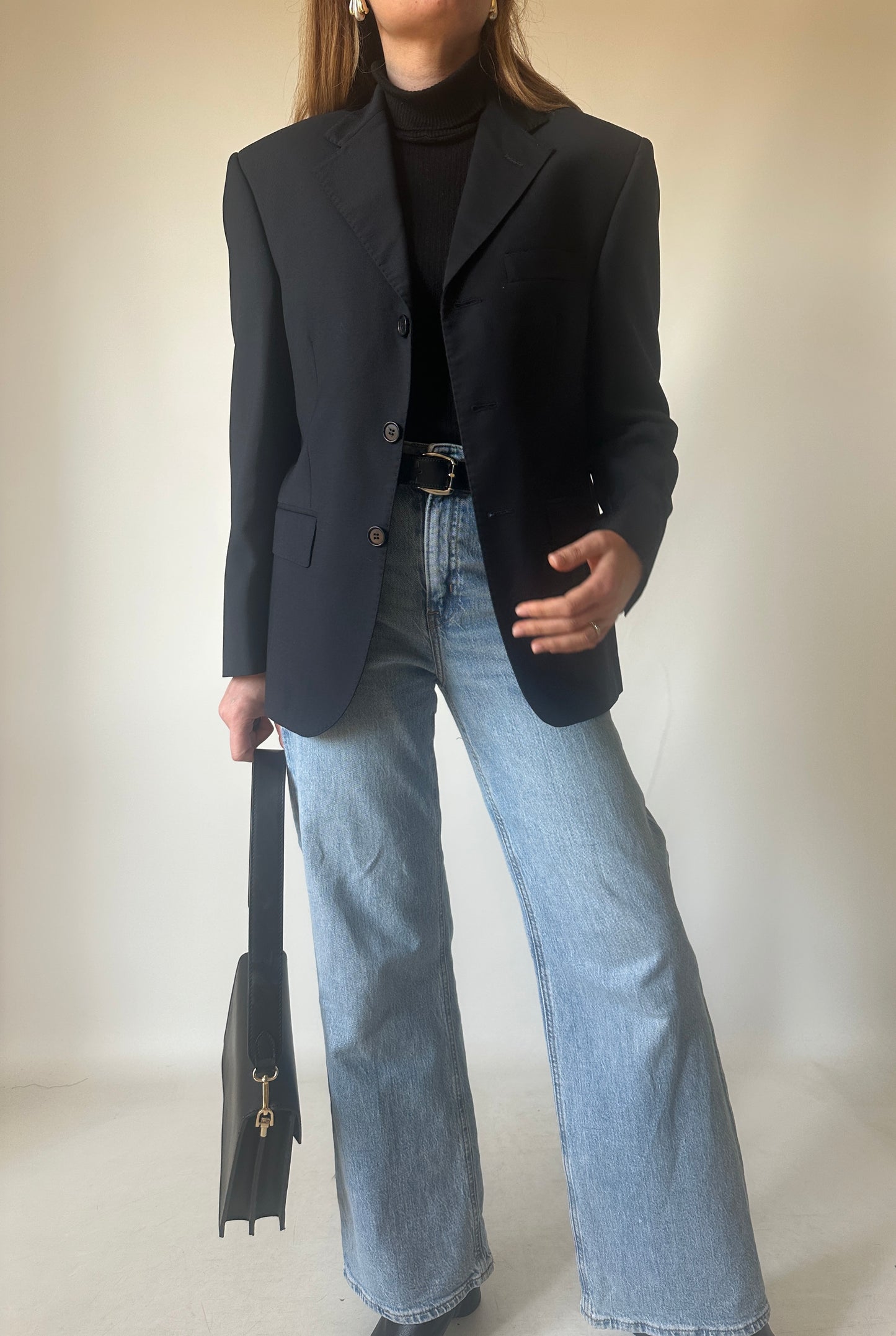 Blazer petite in fresco lana