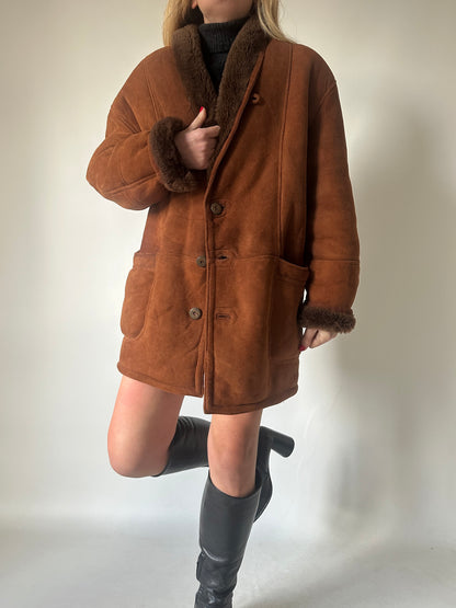 Shearling perfetto cioccolato