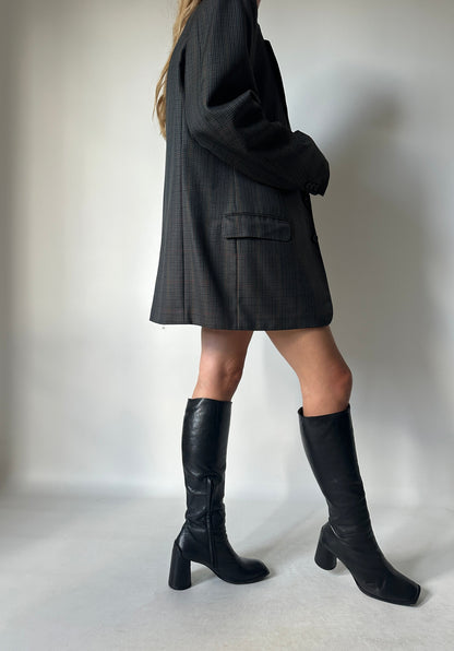 LANVIN pied de poule wool blazer