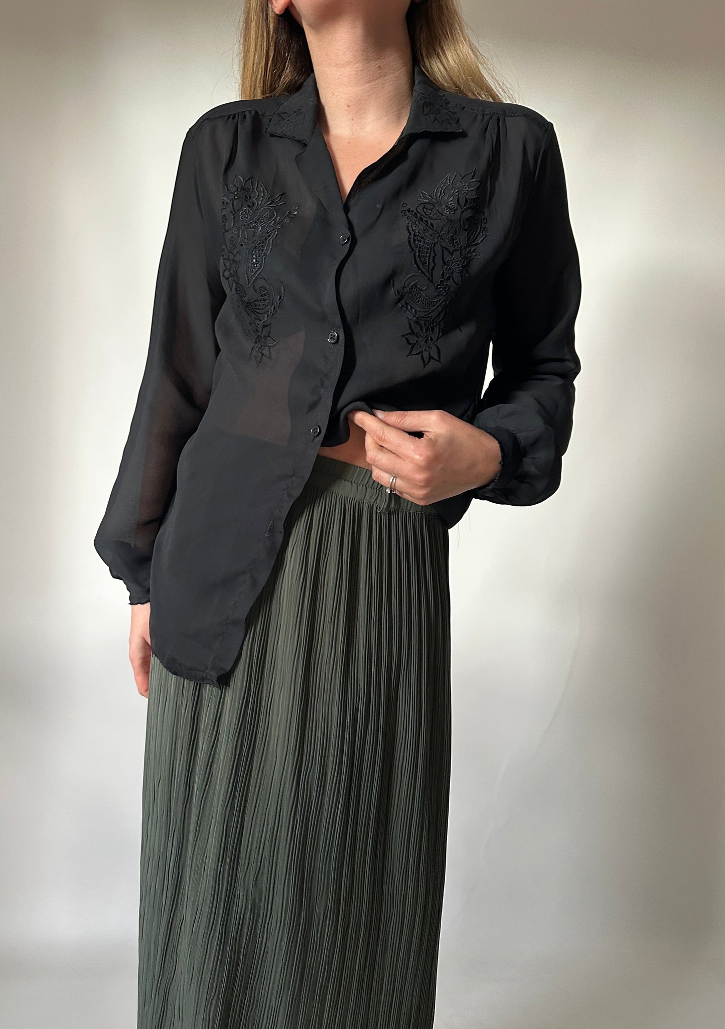 PENNYBLACK Issey-like pleated skirt
