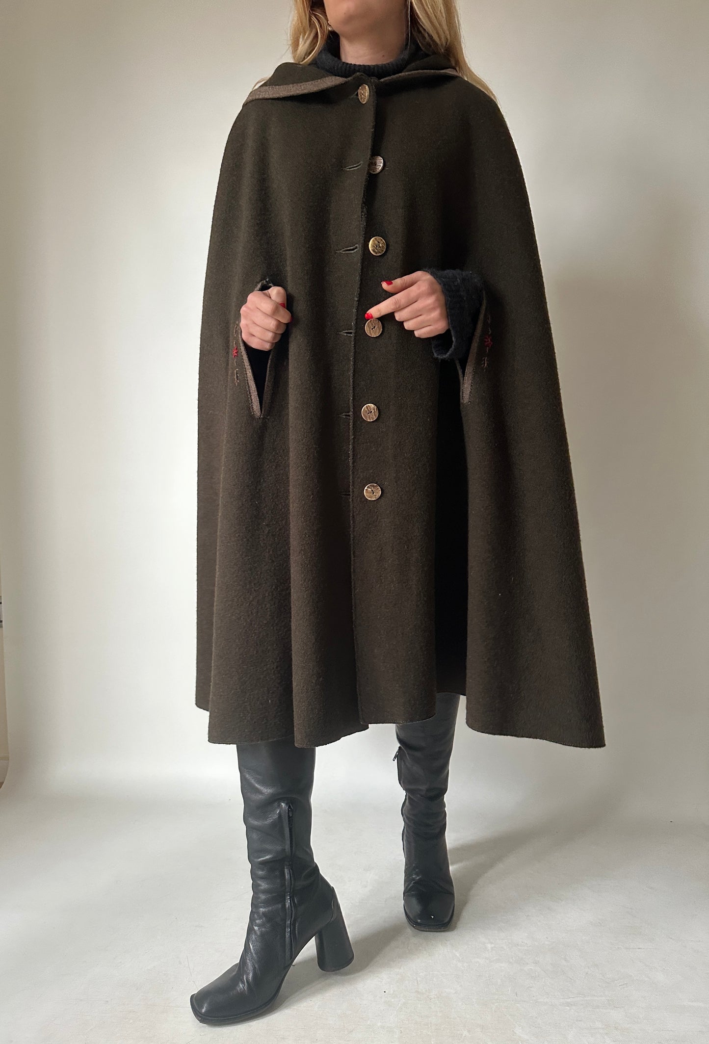 Original Loden poncho