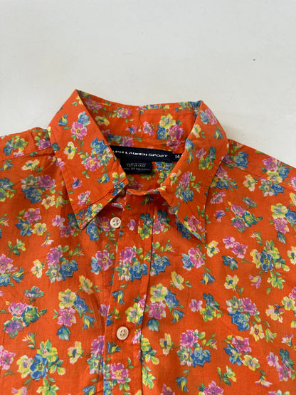 RALPH LAUREN floral shirt