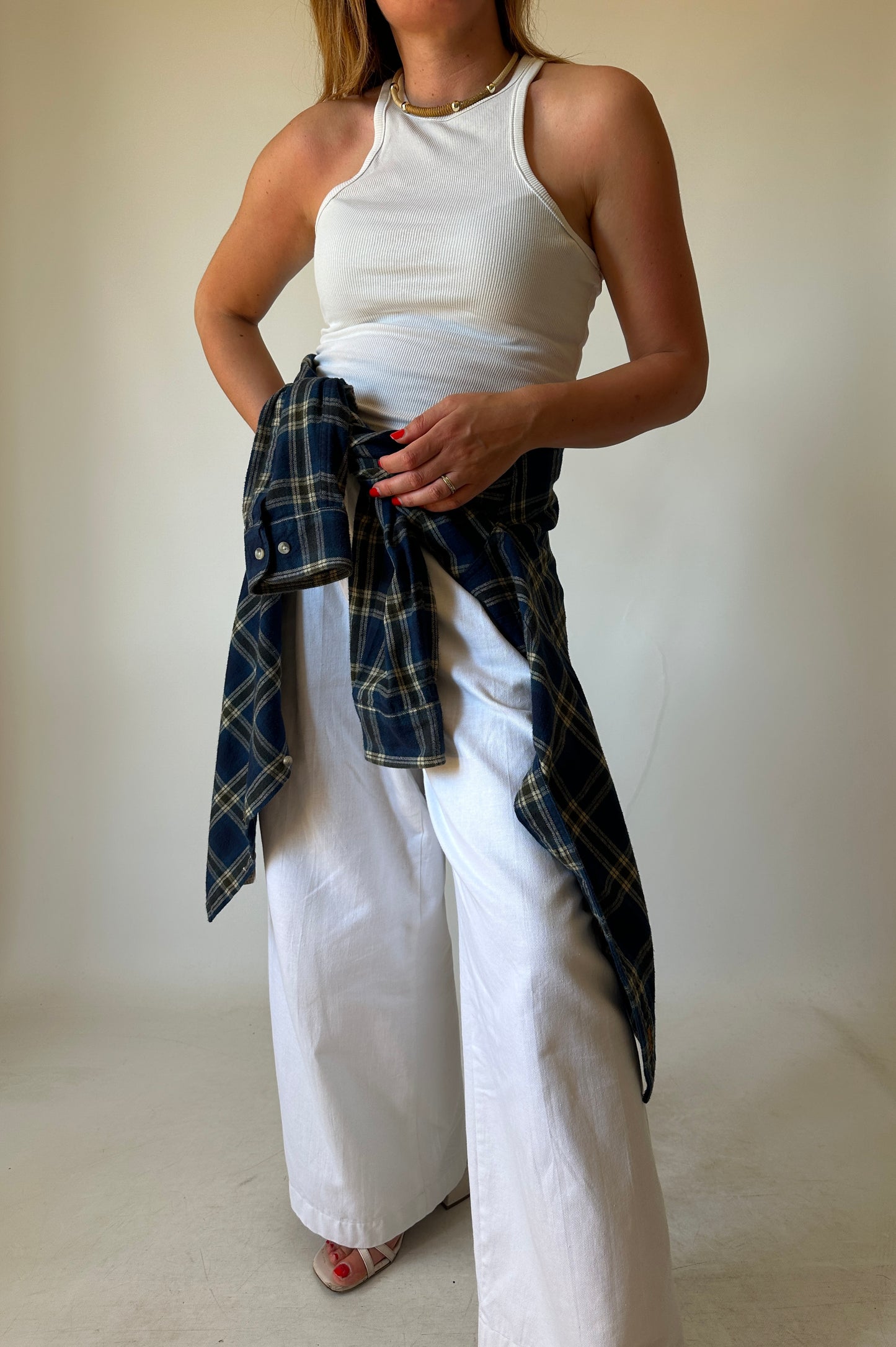 TIMBERLAND plaid cotton shirt