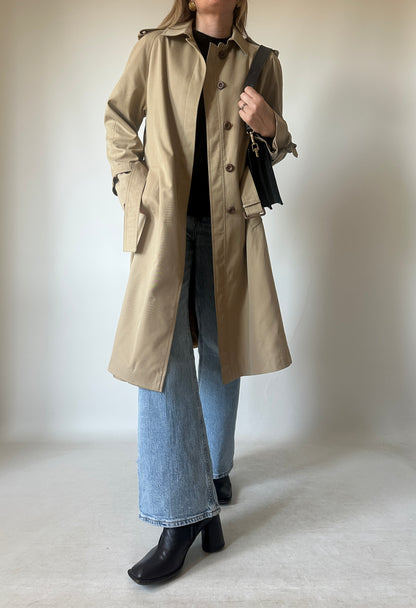 Camel passpartour spring trench
