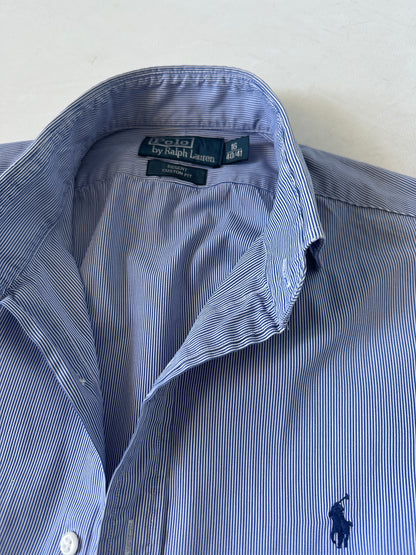 RALPH LAUREN striped blue shirt